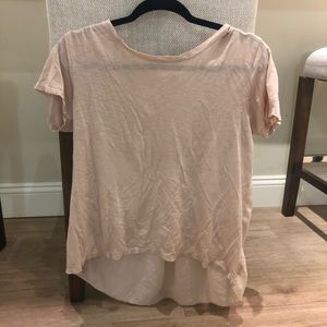 Blush colored Loft t-shirt